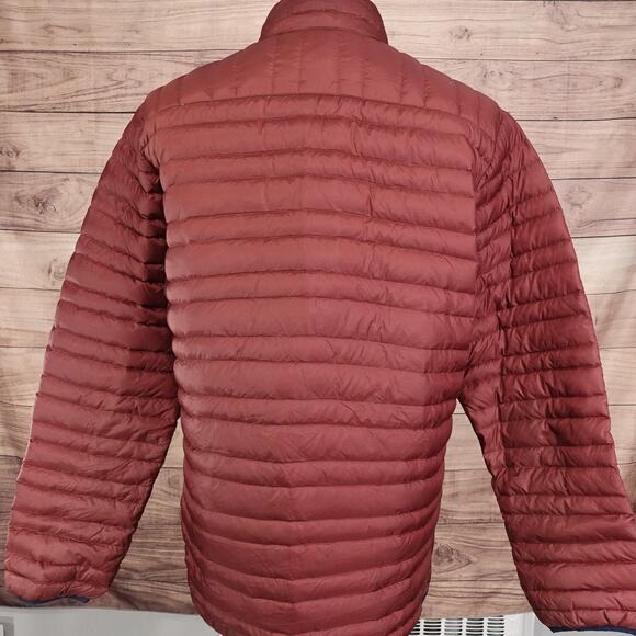 Brooks Brothers Red Fleece Jacket Mens 2XL Burgundy Down Puffer Lightweight‎ - Picture 5 of 16